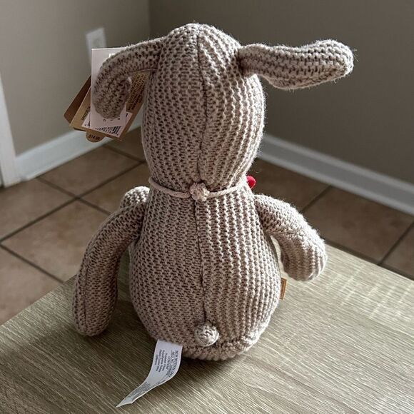 NWT … AMERICAN GREETINGS “Boofle” Knitted Dog Stuffed Animal / Plush - Picture 2 of 5